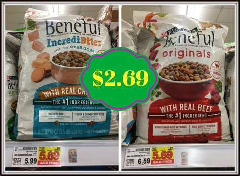 Purina Beneful Dog Food ONLY $2.69 at Kroger!! | Kroger Krazy