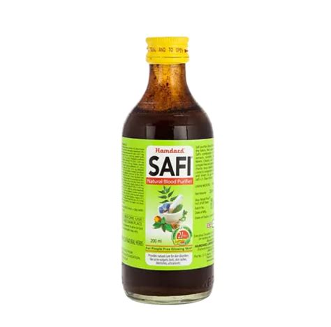 Hamdard Safi Syrup || Pack of 200ml || Blood Purifier - Ayubazar