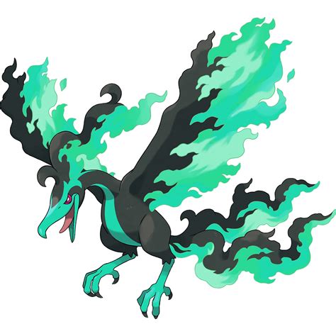 Shiny Galarian Moltres by ConceptShinies on DeviantArt