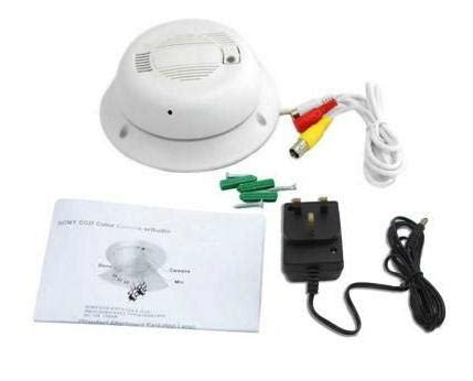 Wireless / 3G Spy Cameras: Smoke Detector IP Spy Camera