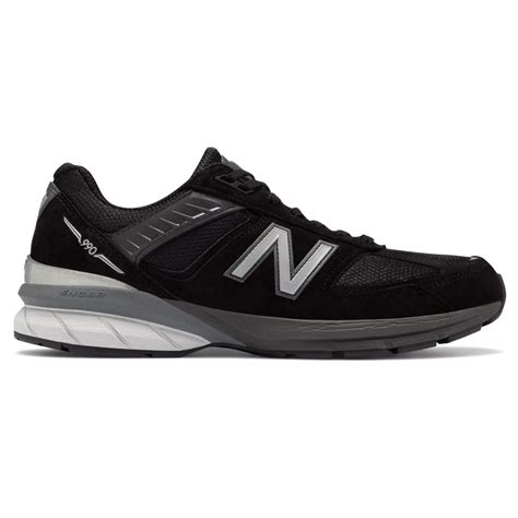 New Balance Men's 990 v5 Black with Silver | Laurie's Shoes