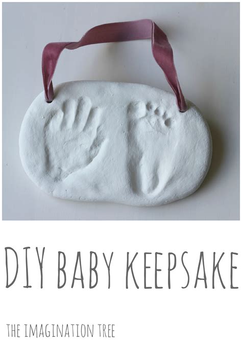 Baby Hand and Foot Prints from Salt Dough - The Imagination Tree