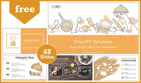 Powerpoint Restaurant Menu Template Free | Classles Democracy