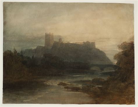 Richmond Castle, North Yorkshire by Turner Joseph Mallord William Turner, Richmond Yorkshire ...