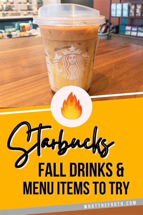 Starbucks Fall Menu is HERE! | Fall drinks, Pumpkin spice drinks, Fall menu