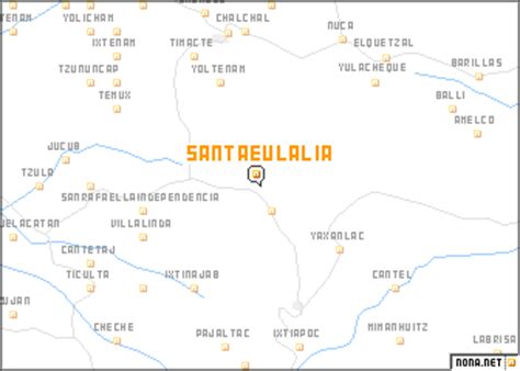 Santa Eulalia (Guatemala) map - nona.net