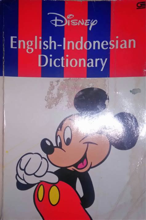 Jual DISNEY ENGLISH-INDONESIAN DICTIONARY di lapak DRAGON BOOK STORE dragoneldora