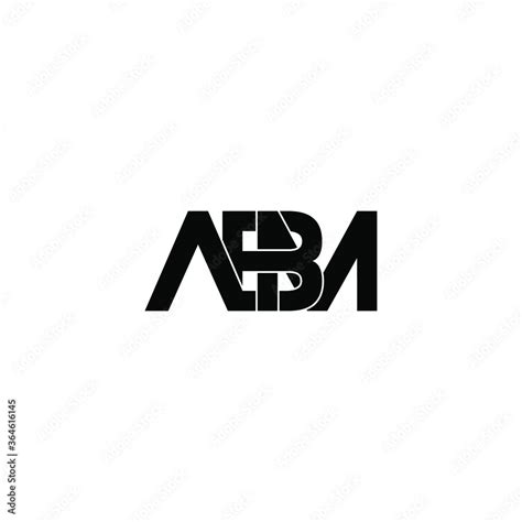 abm letter original monogram logo design Stock Vector | Adobe Stock