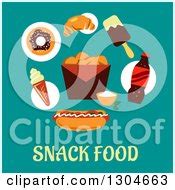Royalty-Free (RF) Snack Food Clipart, Illustrations, Vector Graphics #1