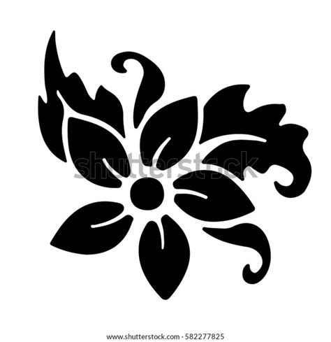 Flower Icons Vector Stock Vector (Royalty Free) 582277825 | Shutterstock