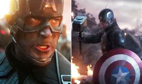 Avengers Endgame directors: Captain America could lift Mjolnir BEFORE | Films | Entertainment ...