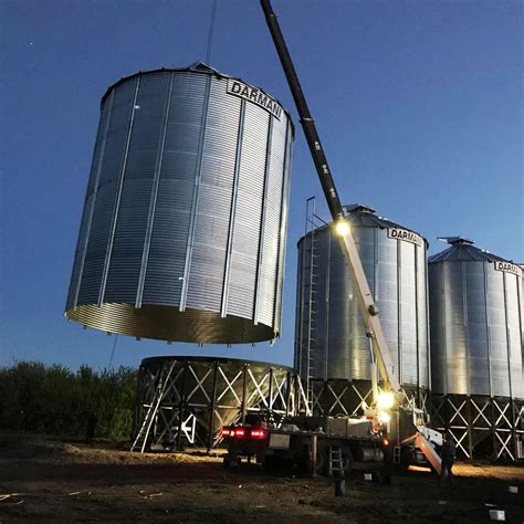 Hopper Bottom Grain Bins - Darmani North America