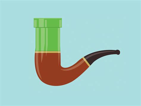 This Is Not a Pipe by Aaron Burk on Dribbble