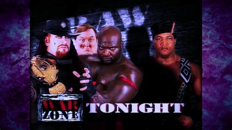 The Undertaker w/ Paul Bearer & Ahmed Johnson vs The Nation Of ...