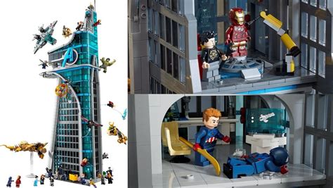 LEGO's Massive New AVENGERS Tower Set Would Impress Tony Stark - Nerdist