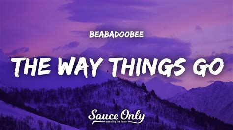 beabadoobee - the way things go (Lyrics) - YouTube