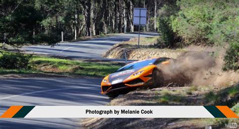 Tony Quinn "goes banking" at Targa Tasmania - My Life at Speed