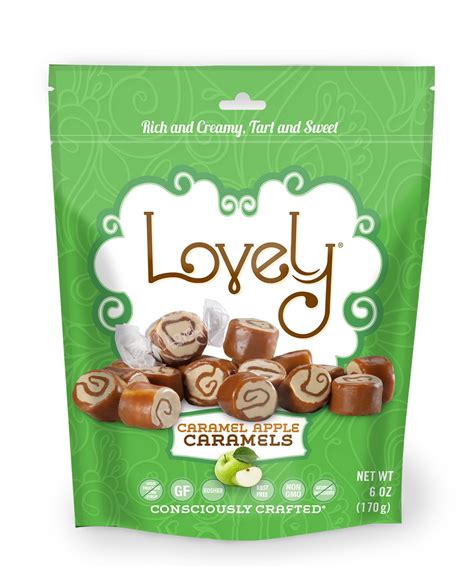 Caramel Apple Caramels 6 oz | Gluten Free Candy | Lovely Candy Company