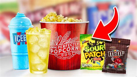 10 BEST Movie Theater Snacks - YouTube