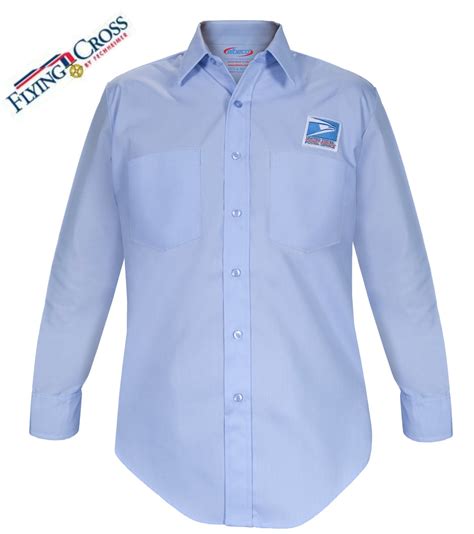 Men's USPS Letter Carrier Long Sleeve Shirt - Postal Uniforms – Postal ...