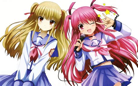 Angel Beats, Yui, TK, Japanese anime, TV series, manga, female characters, HD wallpaper | Peakpx