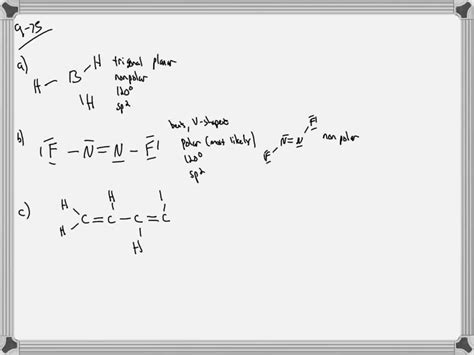 SOLVED: Determine the Lewis structure, shape, and polarity of the ...