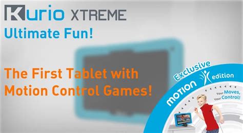 Kurio Xtreme Tablet Offers Motion Games for Kids - Fitness Gaming