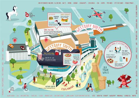 West Quay shopping centre map — Kerry Hyndman