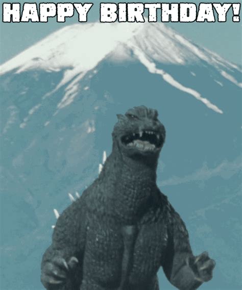 Happy Birthday From Godzilla