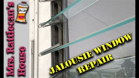 Jalousie window hinge repair | MRS. RATTLECAN'S HOUSE - YouTube