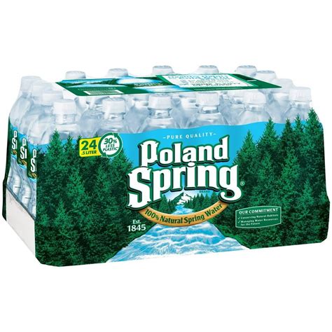 Poland Springs Bottled Water 16.9oz Bottles - Pack of 24 - Walmart.com ...