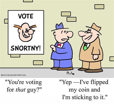 BALOO'S CARTOON BLOG: Voting Cartoon