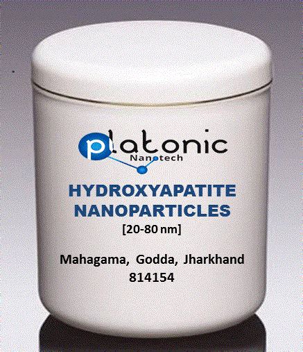 Hydroxyapatite Nanoparticles - Platonic Nano Tech