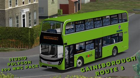 OMSI 2 | Gainsborough v1.0 Route 3 | Studio Polygon 400 MMC Pack - YouTube