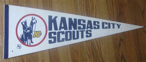 Lot Detail - 70's KANSAS CITY SCOUTS "NHL" PENNANT