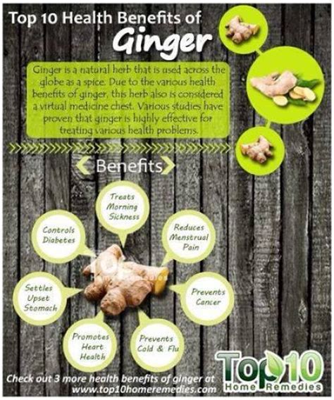 Top 10 Benefits of Ginger – Health is Wealth