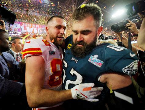 Kelce brothers share the love after bittersweet Super Bowl | Reuters