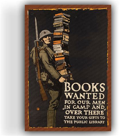 Books Wanted Ahşap Retro Vintage Poster - Retro Ahşap Poster