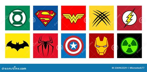 Superhero Logo Designs