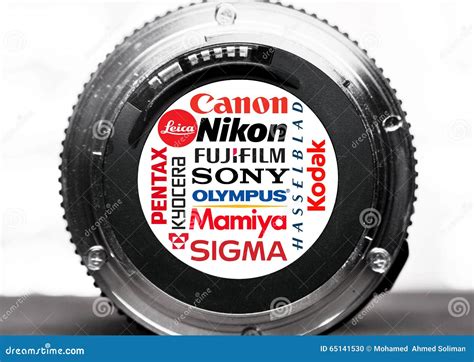 Camera Manufacturers Logos And Brands Editorial Image | CartoonDealer ...