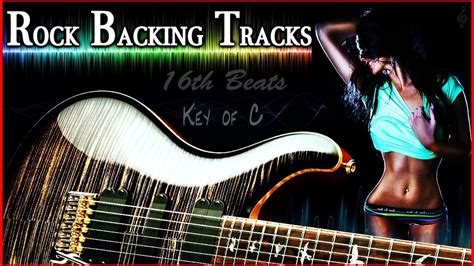 FREE Key of C Rock Backing Track Jam Track 4/4 practice electric guitar ...