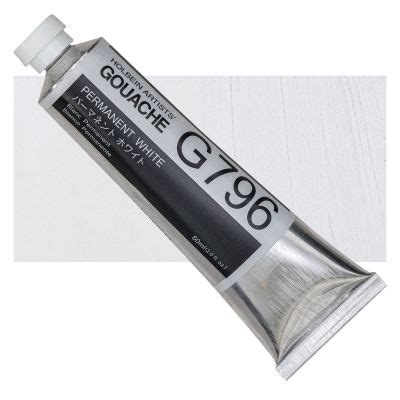 Holbein Artists' Gouache - Permanent White, 60 ml tube | BLICK Art ...