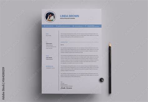 Resume Template Stock Template | Adobe Stock