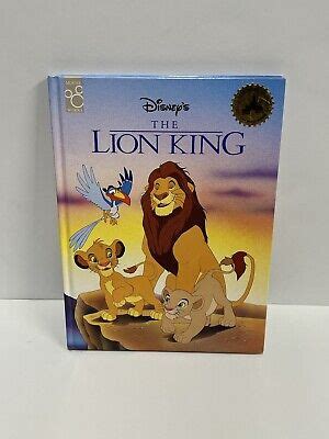 DISNEY'S CLASSIC STORYBOOK 1994 The Lion King Hardcover Book Mouse ...