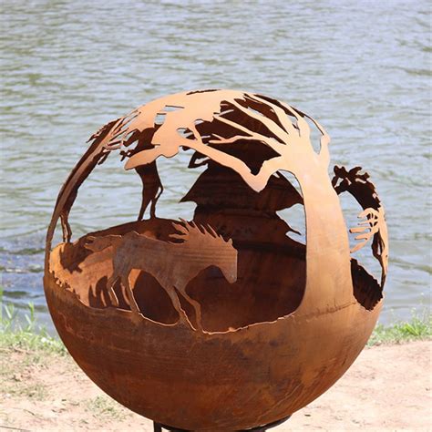 China Customized Sphere Globe Fire Pits Manufacturers Suppliers ...