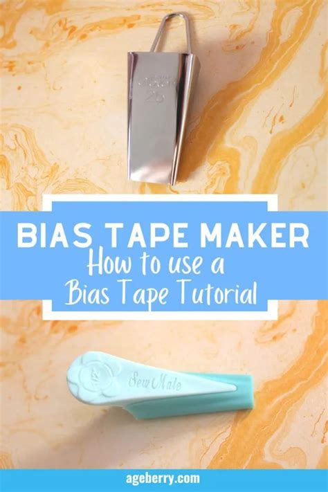 How to use a bias tape maker | Bias tape maker, Bias tape tutorial, Bias tape