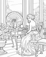 Premium Photo  Lady In High Heels Coloring Page sketch template