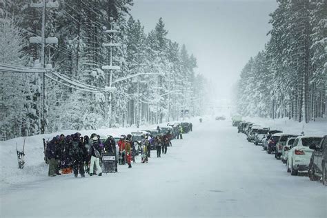 Snow: I-80 to Tahoe, Hwy. 50 reopened, chains required