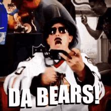 Da Bears Chicago Bears GIF - Da Bears Chicago Bears Bobo - Discover & Share GIFs