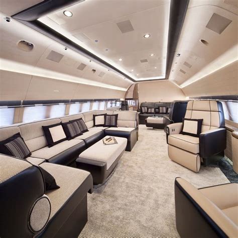 20 Private Plane Interiors Nicer Than Your House | Luxury interior ...